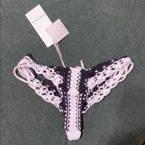 NWT INDAH handmade XXS THONG bikini